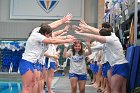 Senior Day  Swimming & Diving Senior Day 2024. - Photo by Keith Nordstrom : Wheaton, Swimming